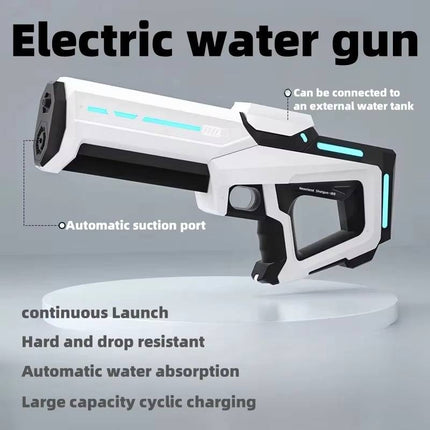 Epic Water Blaster | Automatic Electric Water Gun with Rapid Refill | 8-10m Firing Range for Endless Summer Fun 3