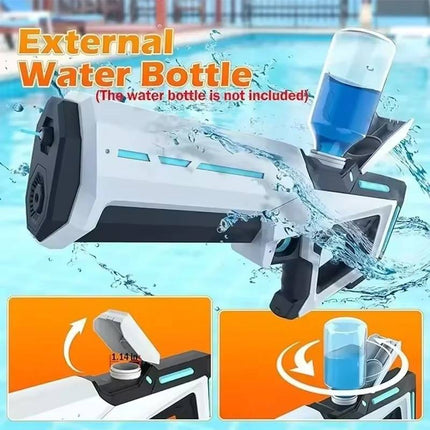 Epic Water Blaster | Automatic Electric Water Gun with Rapid Refill | 8-10m Firing Range for Endless Summer Fun 6