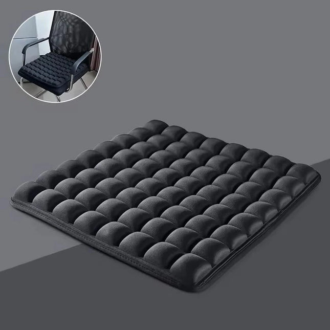 ErgoComfort | Travel Seat Pad with Adjustable Firmness & Aircell Technology | Lightweight Support for Long Sitting 0