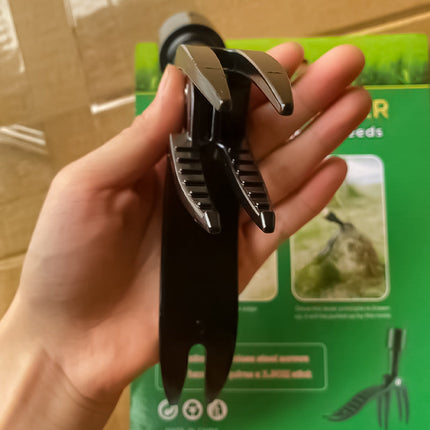 ErgoWeed | Stainless Steel Weed Puller Tool with Detachable Handle | Ergonomic Design for Effortless Weeding 3