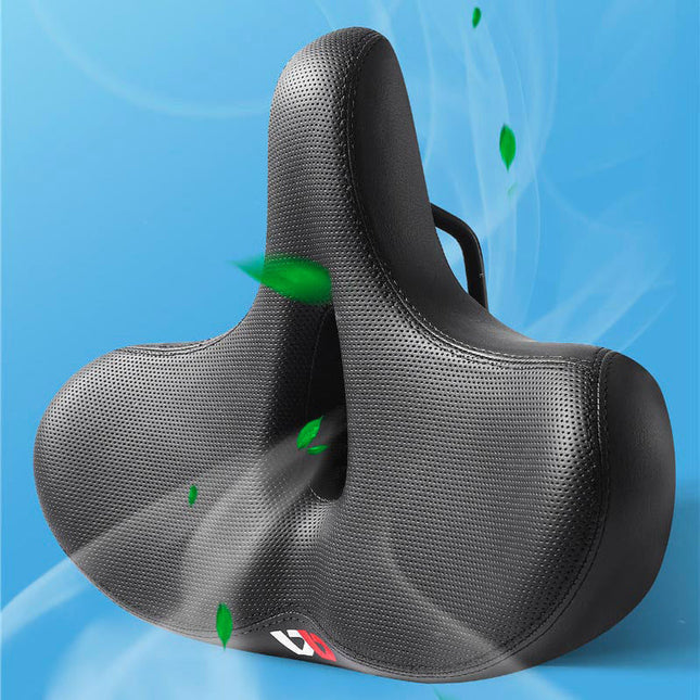 Ergonomic Bicycle Saddle | Extra Wide Bike Seat with Advanced Cushioning | Comfortable Design for Long Rides 1