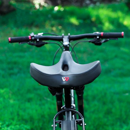 Ergonomic Bicycle Saddle | Extra Wide Bike Seat with Advanced Cushioning | Comfortable Design for Long Rides 4