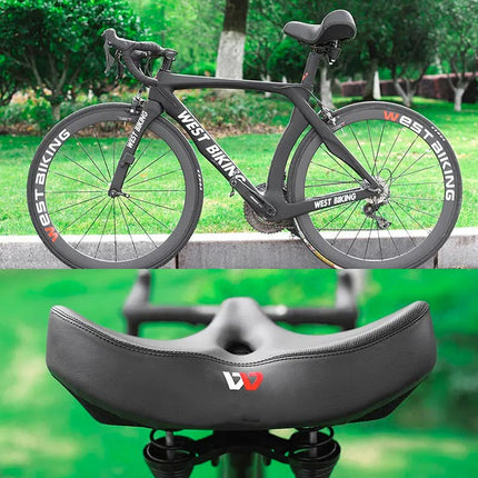 Ergonomic Bicycle Saddle | Extra Wide Bike Seat with Advanced Cushioning | Comfortable Design for Long Rides 5