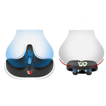 Ergonomic Bicycle Saddle | Extra Wide Bike Seat with Advanced Cushioning | Comfortable Design for Long Rides 6