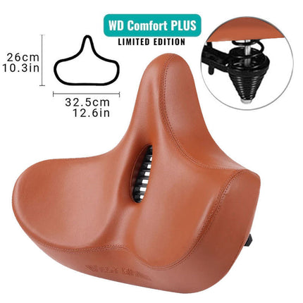 Ergonomic Bicycle Saddle | Extra Wide Bike Seat with Advanced Cushioning | Comfortable Design for Long Rides 9