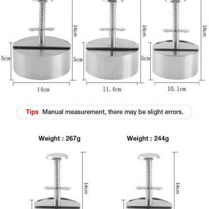 Ergonomic Hamburger Patty Maker with Non-Stick Surface | Easy Burger Preparation for Family Gatherings 0