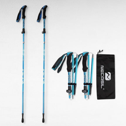 Ergonomic Trekking Poles with Adjustable Height & Anti-Slip Grips | Lightweight Support for Hiking Adventures 0