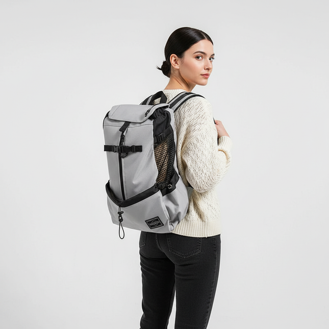 Dog Carrier Backpack, Pet Carrier with Padded Shoulder Straps