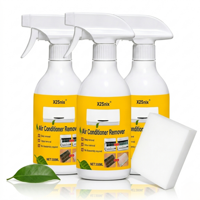 Essential AC Care | Air Conditioner Cleaner Set with Deep Cleaning Formula | Convenient Maintenance for Fresh Air 0