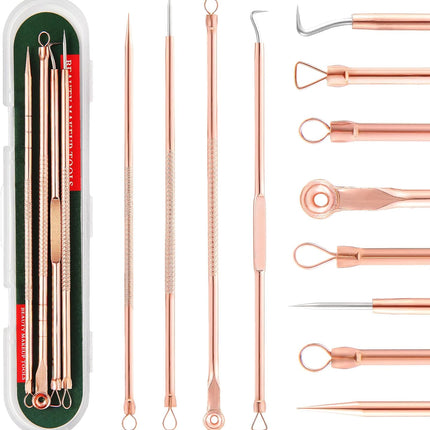 Essential Blackhead & Pimple Extractor Kit with Protective Case for Flawless Skin 0