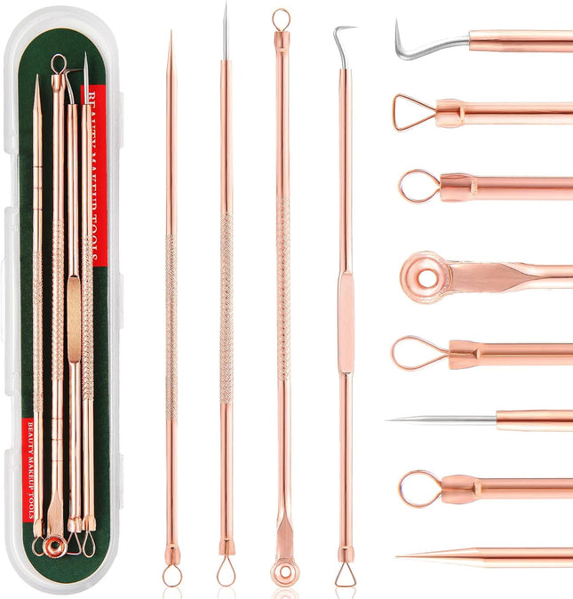 Essential Blackhead & Pimple Extractor Kit with Protective Case for Flawless Skin 0