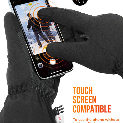 Essential Collection | Waterproof Winter Gloves with Thermal Insulation | Snow Gloves for Ultimate Cold Weather Comfort 1