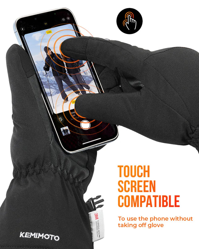 Essential Collection | Waterproof Winter Gloves with Thermal Insulation | Snow Gloves for Ultimate Cold Weather Comfort 1