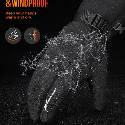 Essential Collection | Waterproof Winter Gloves with Thermal Insulation | Snow Gloves for Ultimate Cold Weather Comfort 4