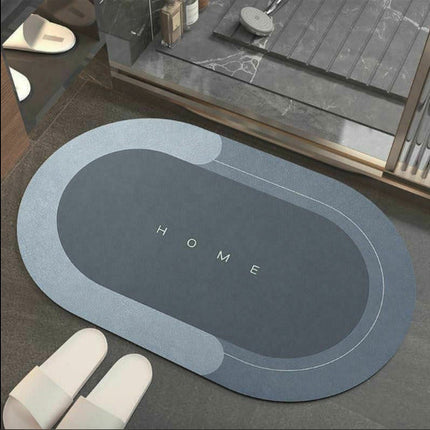 Essential Home | Super Absorbent Bath Mat with Non-Slip Design | Fast Drying for Safety and Hygiene 2