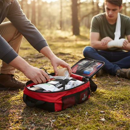 Essential Outdoor Survival Kit | Portable Emergency Preparedness Kit with First Aid Supplies | Ideal for Camping and Travel Safety 2