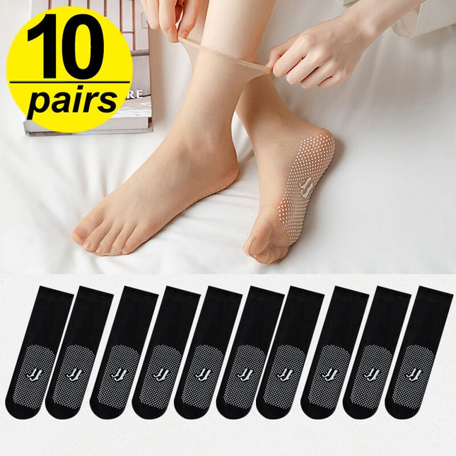 Essential Summer | Women's Socks with Breathable Ultra-Thin Silk | Stylish Comfort for Warm Days 0