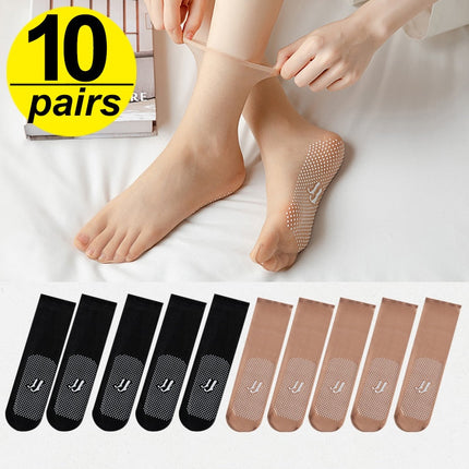 Essential Summer | Women's Socks with Breathable Ultra-Thin Silk | Stylish Comfort for Warm Days 8