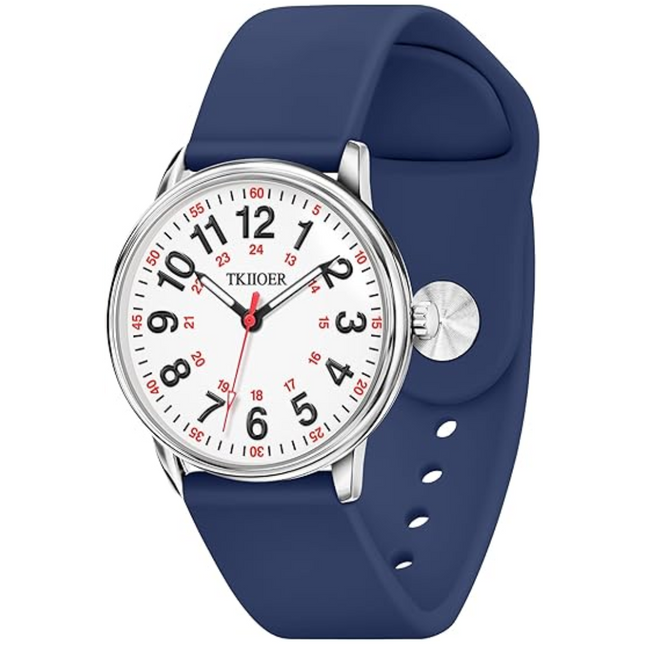 Essential Timepiece | Waterproof Nurses Watch with Luminous Dial | Accurate Timekeeping for Healthcare Professionals 1