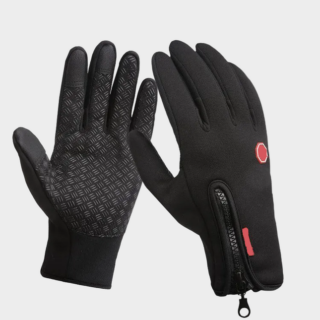Essential Winter Gloves | Touchscreen Waterproof Design with Non-Slip Grip for Cold Weather 0