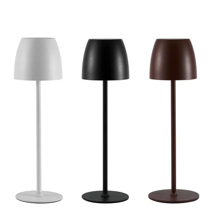 Cordless Table Lamp with Waterproof Design & Adjustable Brightness | Elegant Lighting for Indoor and Outdoor Ambiance