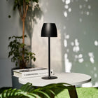Cordless Table Lamp with Waterproof Design & Adjustable Brightness | Elegant Lighting for Indoor and Outdoor Ambiance