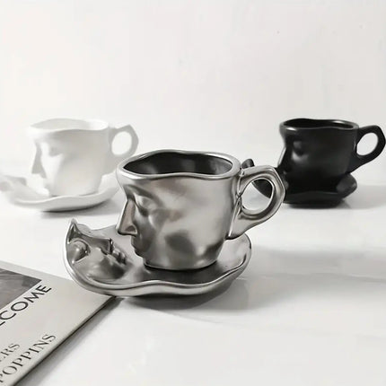Ceramic Coffee Cups, Romantic Gift for Couples – image 4
