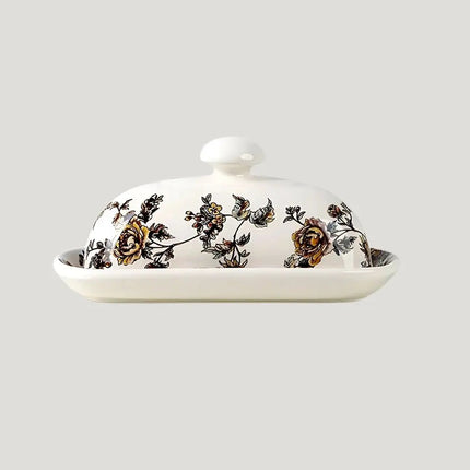 Ceramic Butter Dish with Lid – image 7