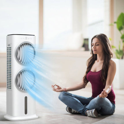 Evaporative Air Cooler | 3-in-1 Portable Fan with Remote Control | Efficient Cooling for Comfort 0