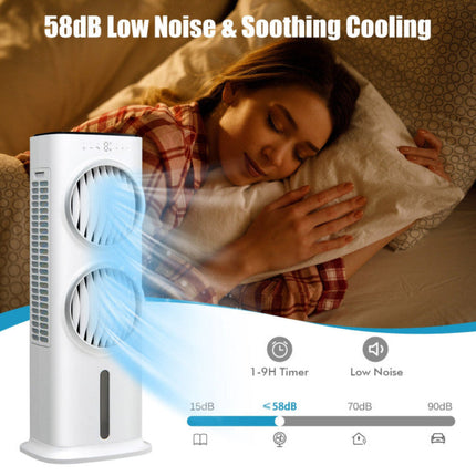 Evaporative Air Cooler | 3-in-1 Portable Fan with Remote Control | Efficient Cooling for Comfort 2
