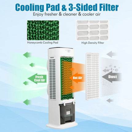 Evaporative Air Cooler | 3-in-1 Portable Fan with Remote Control | Efficient Cooling for Comfort 6