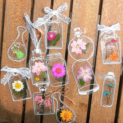 EverBloom | Dried Flower Bookmark Set with Unique Pressed Floral Design | Perfect Gift for Nature Lovers 0
