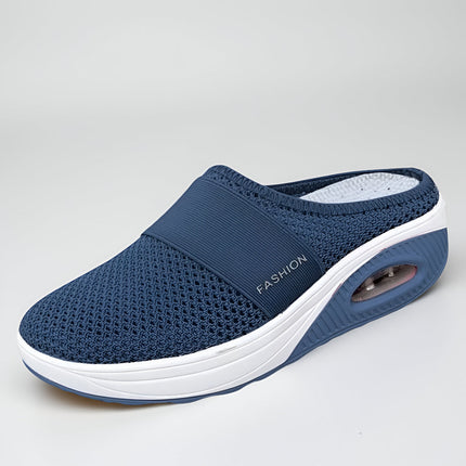 Everyday Comfort | Women's Slip-On Walking Shoes with Cushion Sole | Flexible Mesh Design for Effortless Style 7