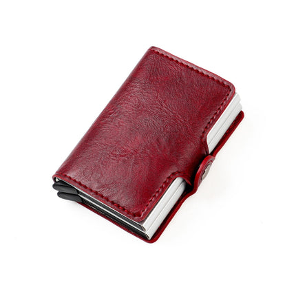 Everyday Essential | RFID Blocking Leather Wallet with Pop-Up Card Holder | Slim Design for Secure Access 1