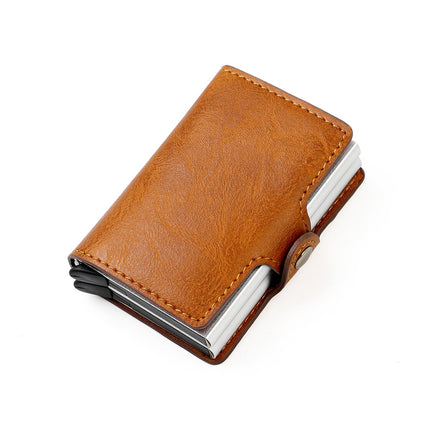 Everyday Essential | RFID Blocking Leather Wallet with Pop-Up Card Holder | Slim Design for Secure Access 6