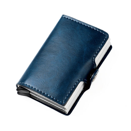 Everyday Essential | RFID Blocking Leather Wallet with Pop-Up Card Holder | Slim Design for Secure Access 7