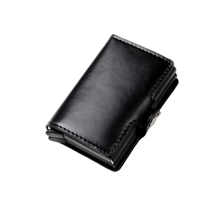Everyday Essential | RFID Blocking Leather Wallet with Pop-Up Card Holder | Slim Design for Secure Access 9
