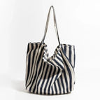 Navy blue narrow stripes