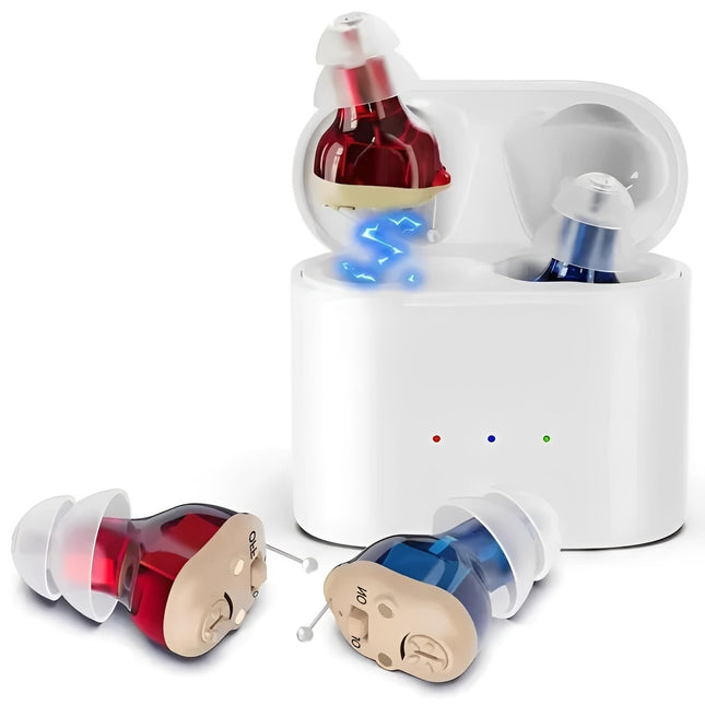Everyday Hearing Enhancers | Compact Rechargeable In-Ear Devices with Digital Sound Technology for Enhanced Clarity 1