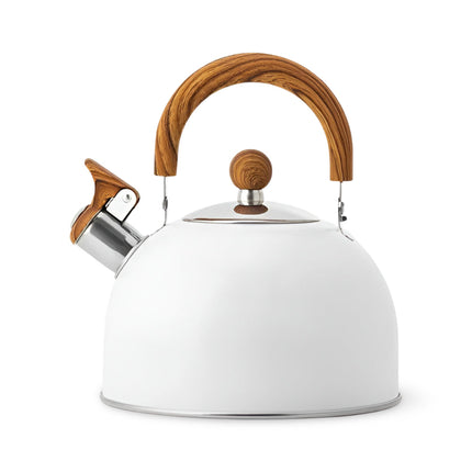 Everyday Kitchen | Whistling Stainless Steel Tea Kettle with Easy Grip Handle | Versatile Stovetop Compatibility for Quick Boiling 2
