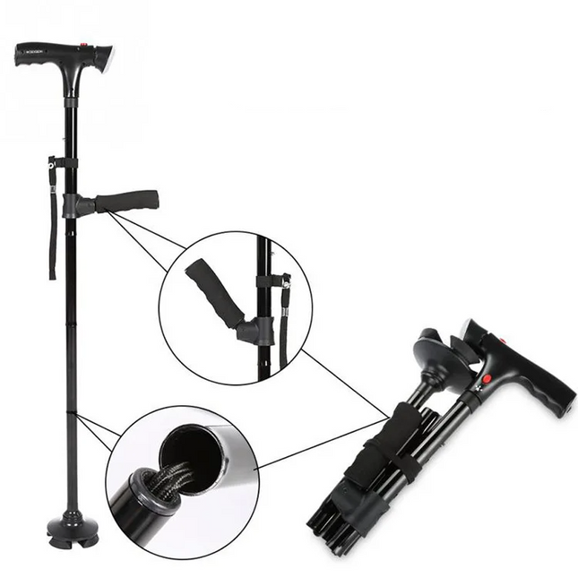 Everyday Mobility | Lightweight Walking Cane with Ergonomic Handle | Stable Support for Confident Movement 1
