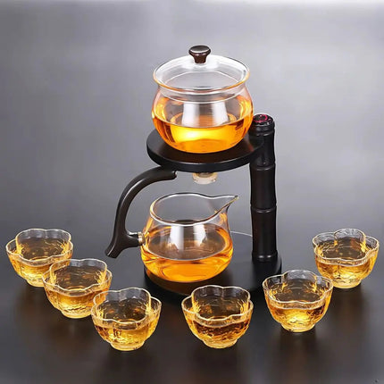 Glass Tea Set, Gongfu Tea Set for Adults and Gifting – image 4