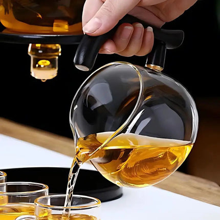 Glass Tea Set, Gongfu Tea Set for Adults and Gifting – image 5