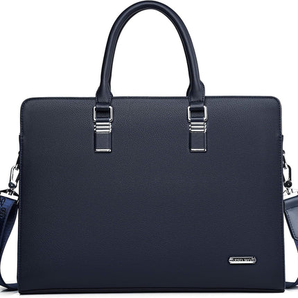 Executive Leather Briefcase | Multi-Compartment Design with Padded Handles | Perfect Laptop Briefcase for Men 11