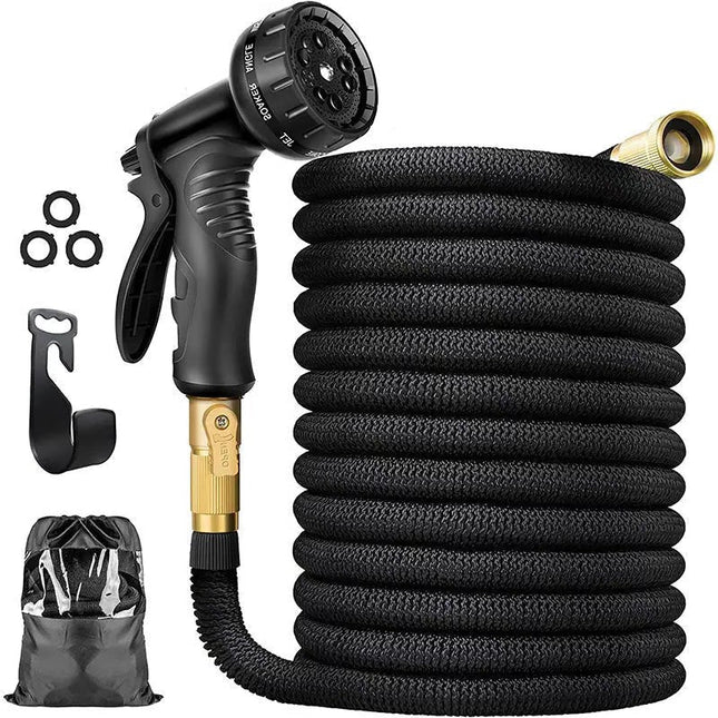 Expandable Garden Hose | 100FT Lightweight Water Hose with 8 Spray Modes | Durable Design for Effortless Gardening 0