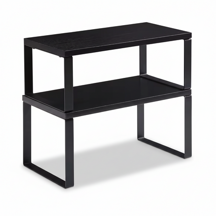 Expandable Kitchen Organizer | Stackable Metal Storage Shelves for Efficient Pantry Organization 3