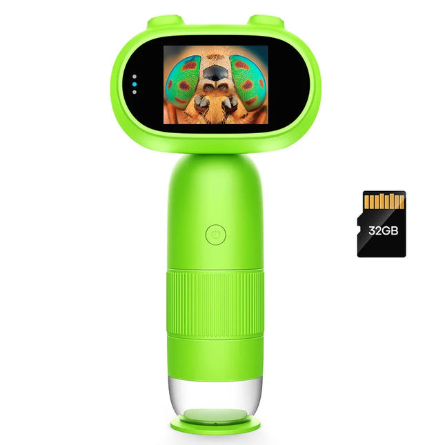Explore Microscopic Wonders | Handheld Digital Microscope with 1000x Magnification | Engaging Tool for Kids and Collectors 0