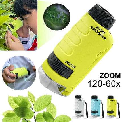 ExplorerLens | Portable Microscope for Kids with 60x-120x Magnification | Compact Design for Outdoor Exploration 2