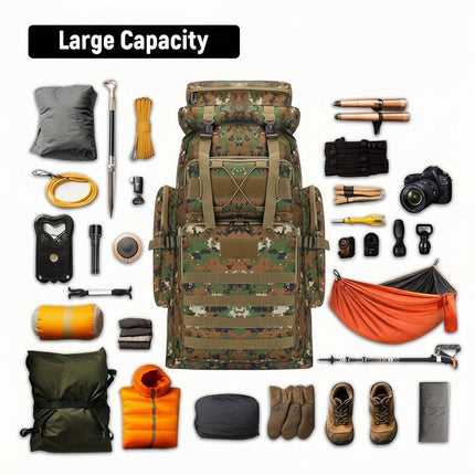 Explorer Series | Large Capacity Tactical Hiking Backpack with Comfortable Design | Versatile Daypack for Outdoor Adventures 7