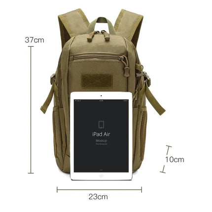Explorer | 20L Tactical Backpack with Weather-Resistant Design | Lightweight & Comfortable for Outdoor Adventures 5
